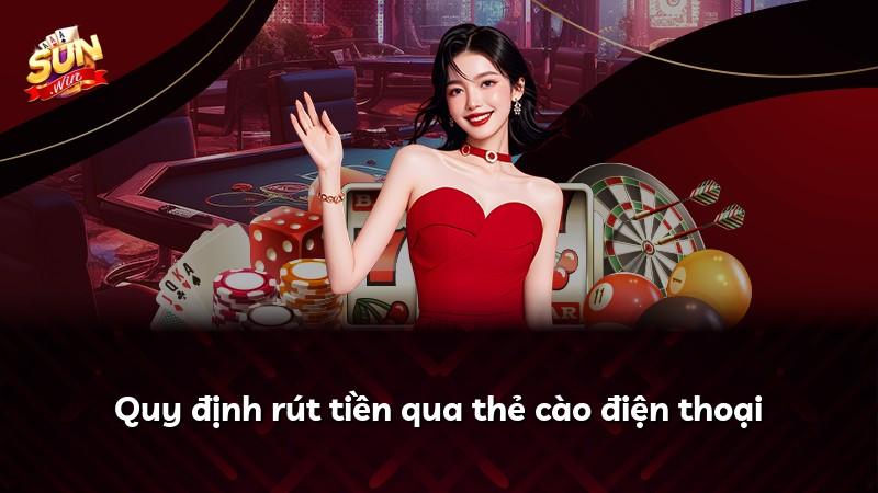 Quy định rút tiền qua thẻ cào điện thoại